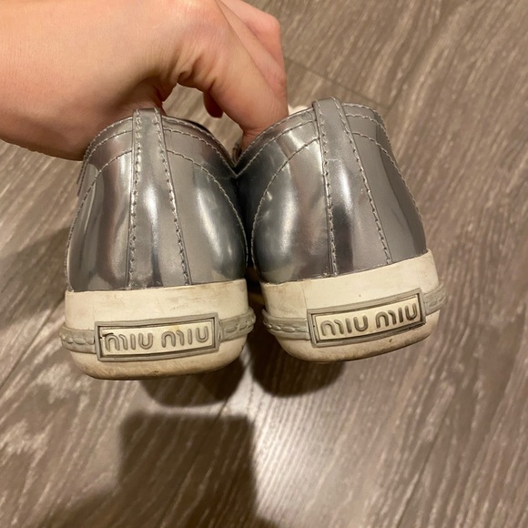 Miu Miu Rhinestone Sneakers - Picture 12 of 14